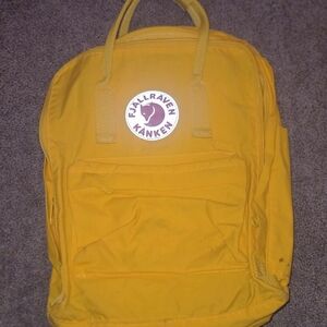 Kånken Yellow Backpack
